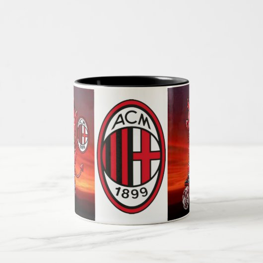 Tazza Milan calcio Tweekleurige Koffiemok (Center)