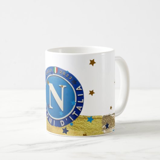 Tazza mok herdenking scudetto Napoli 2023 (Voorkant rechts)