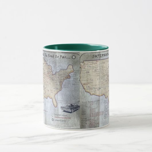 Tazza Supernatural The Road So Far Mok (Midden)