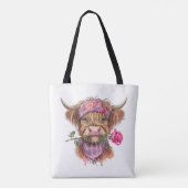 TB01 Valentine Cowboy Tote Bag (Achterkant)