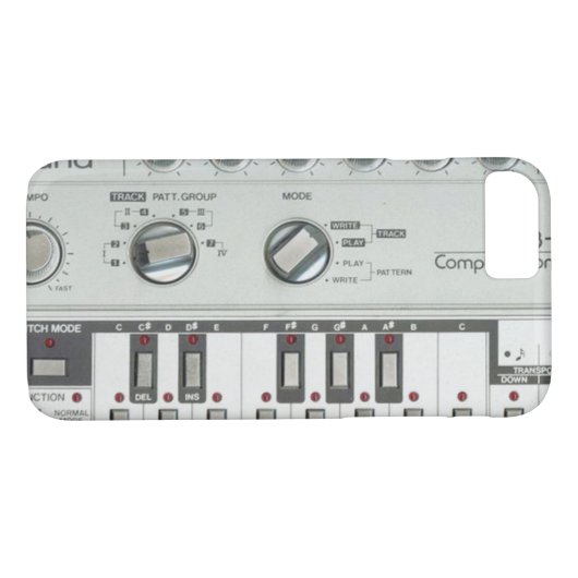 TB 303 iPhone 7 Hoesje (Achterkant (Horizontaal))