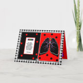 TB of niet TB-wenskaart Kaart (Voorkant)