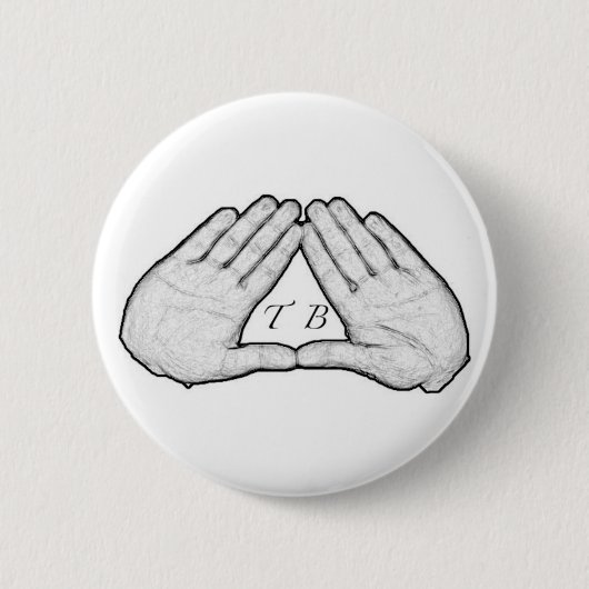 TB RONDE BUTTON 5,7 CM (Voorkant)
