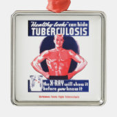 TB-versiering Metalen Ornament (Voorkant)