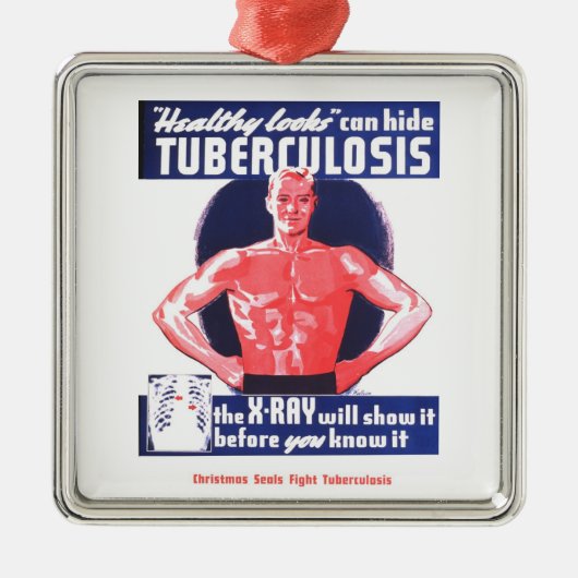 TB-versiering Metalen Ornament (Voorkant)