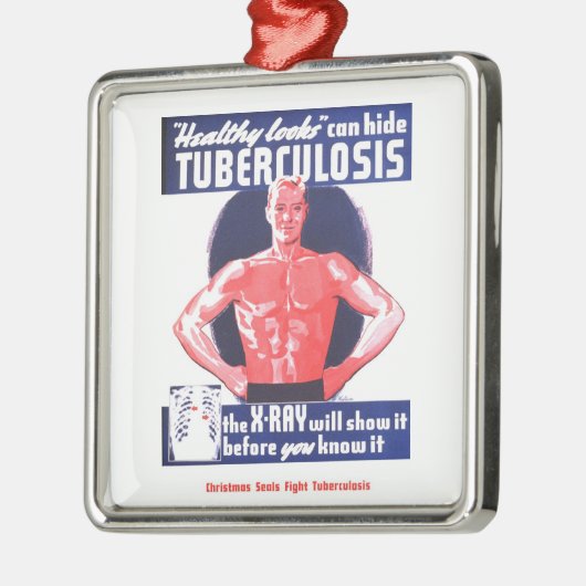 TB-versiering Metalen Ornament (Links)