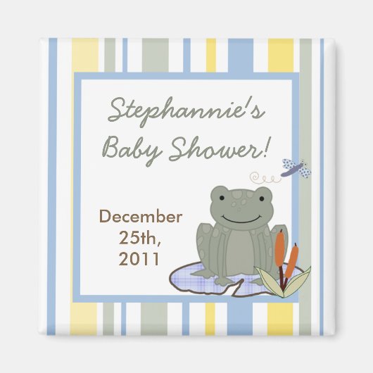 {TBA} 2 "x2" Leap Frog Turtle Party Favoriet Magne Magneet (Voorkant)