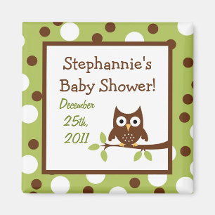 {TBA} 2 "x2" Woodland Friends Party Favor Magnet