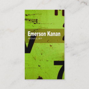 TBA Art Tech - schrijver schrijver voor schrijver Visitekaartje