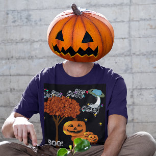 TBA Award Winnaar Halloween Pompoen Hoofden - T-shirt