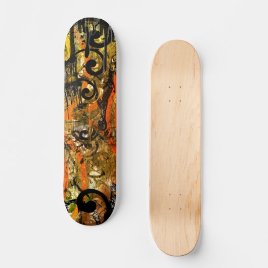 TBA Award winnaar Spilt Paint - Wervelig Skateboard (Voorkant)