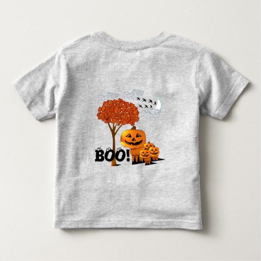 TBA Award winnares Halloween Pumpkin Head - Kinder Shirts (Achterkant)