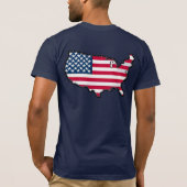 TBA AWARD WINNER American Map Flag T-shirt (Achterkant)