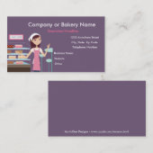 {TBA} Bakkerij/banketbakkerswinkel #2 Visitekaartj Visitekaartje (Voorkant / Achterkant)