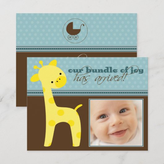 {TBA} bundel van de Aankondiging van de Giraffe va (Voorkant / Achterkant)