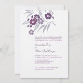 TBA: Cherry Blossom Wedding Invitations Kaart (Voorkant)