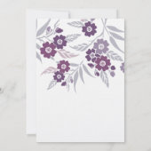 TBA: Cherry Blossom Wedding Invitations Kaart (Achterkant)