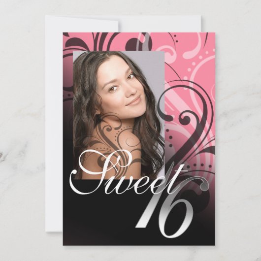 ::TBA: Foto van 16-jarige verjaardag Sweet Kaart (Voorkant)