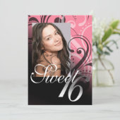 ::TBA: Foto van 16-jarige verjaardag Sweet Kaart (Staand voorkant)