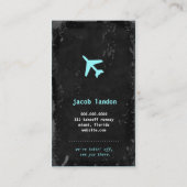 TBA-GC | LUCHTVAARTTAK UIT BLAUW VISITEKAARTJE (Achterkant)