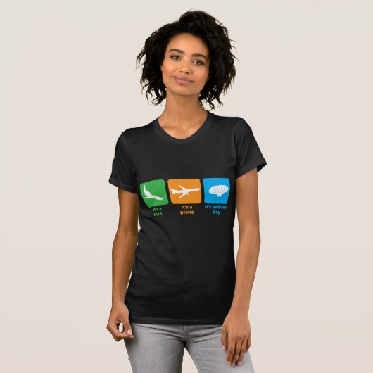{TBA} Het is een ballonjongen! T-shirt (Voorkant volledig)