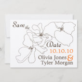 {TBA} Modern Klassiek sparen de Datum Save The Date (Voorkant)