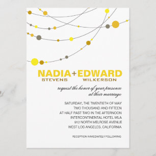 ::TBA: Stijlvolle strengen   wit geel Kaart