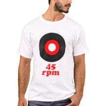 TBA T-shirt met 45 rpm