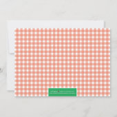 {TBA} Watermelon Summer Cookout/BBQ Uitnodiging (Achterkant)