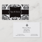 <TBA WINNER>Dapper Damask Bouquet Visitekaartje (Voorkant / Achterkant)