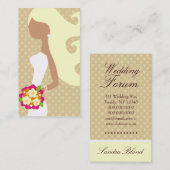 TBA WINNER-MODE BRIDE INTERCHANGEABLE HAAR VISITEKAARTJE (Voorkant / Achterkant)