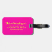 <TBA WINNER>Neons REMIX 2 Bagagelabel (Achterkant horizontaal)