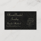 TBA WINNER Peach Damask Visitekaartje (Achterkant)