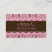 TBA WINNER-SWIRLY SWEET OOK VISITEKAARTJE (Achterkant)