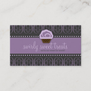 TBA WINNER-SWIRLY SWEET Paars Visitekaartje