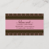 TBA WINNER SWIRLY SWEET TO VISITEKAARTJE (Achterkant)