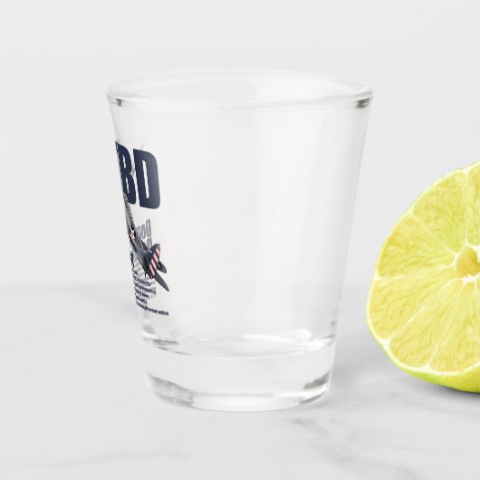 "TBD Devastator" Shot Glas (Rechts)