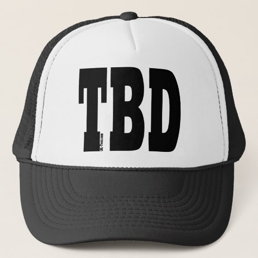 TBD TRUCKER PET (Voorkant)