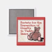 Tbear-society2 Magneet (Voorkant / Achterkant)