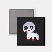 Tbh Autism Creature Meme Bloody Yippee Funny Hallo Magneet (Voorkant / Achterkant)