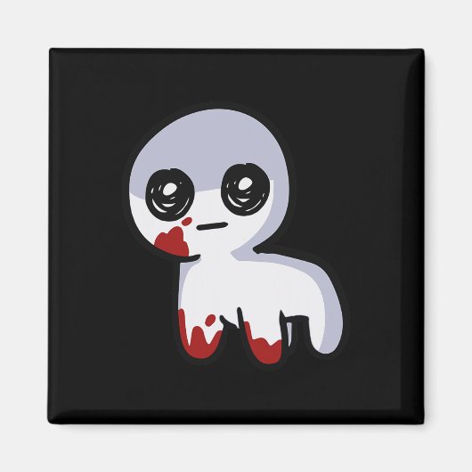 Tbh Autism Creature Meme Bloody Yippee Funny Hallo Magneet (Voorkant)