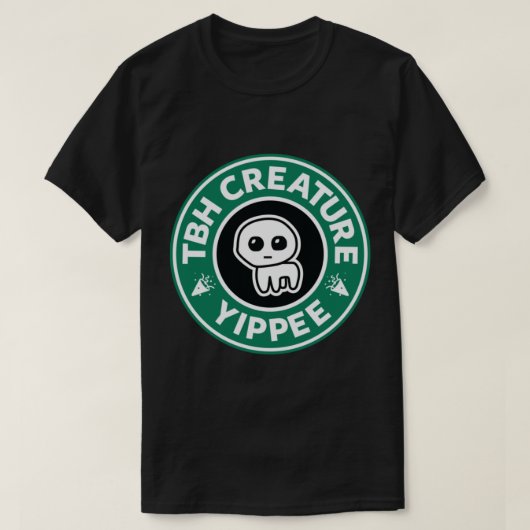 TBH Creature LOGO meme T-shirt (Design voorkant)