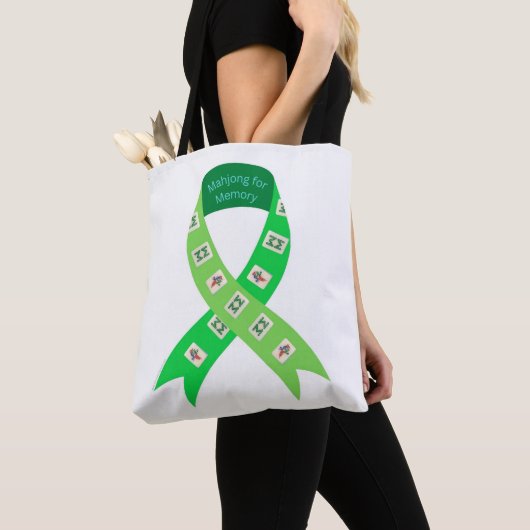 TBI Mahjong canvas tas (Dichtbij)