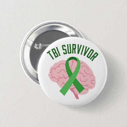 TBI Survivor Ronde Button 5,7 Cm (Voorkant /achterkant)