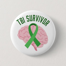 TBI Survivor Ronde Button 5,7 Cm