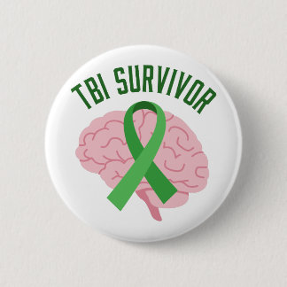 TBI Survivor Ronde Button 5,7 Cm