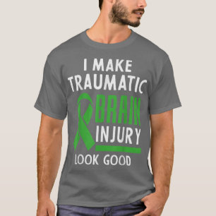 TBI Traumatic Brain Letjury I Make TBI Lo T-shirt