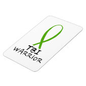 TBI Warrior Logo Magnet Magneet (Linkerzijde)