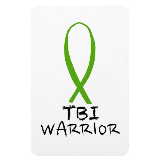 TBI Warrior Logo Magnet Magneet (Verticaal)