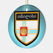 Tbilisi Flag Keramisch Ornament (Links)